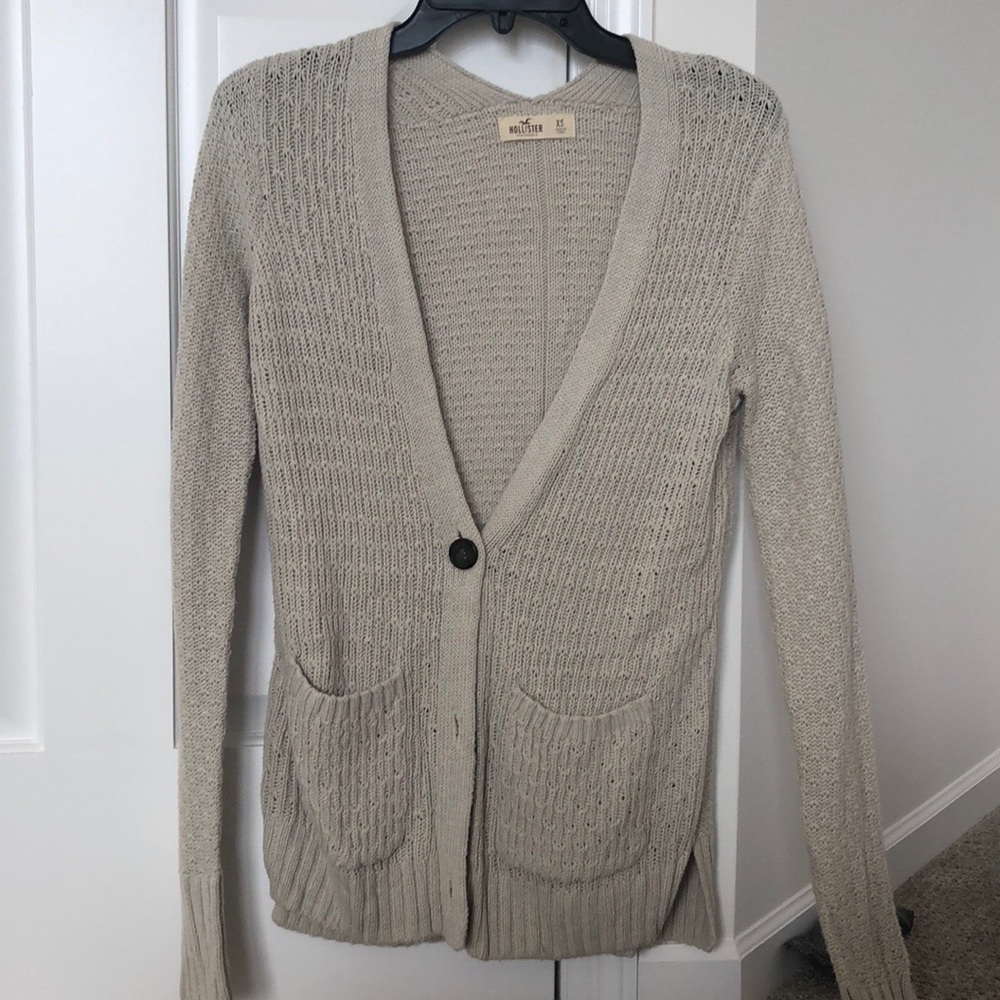Hollister Button-down Cardigan